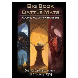 Rooms, Vaults & Chambers The Big Book of Battle Mats (Inglés) | Rol | Gameria