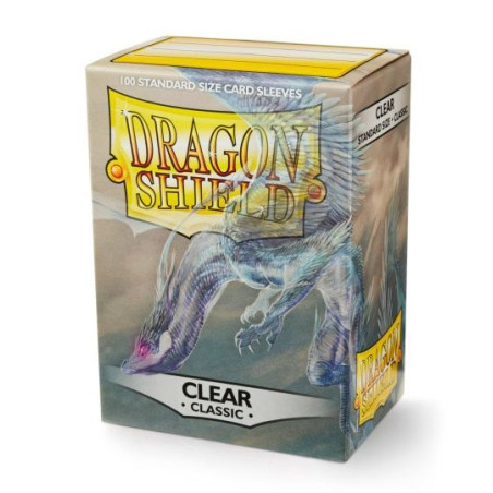Fundas Dragon Shield Clear Classic 100 Unidades