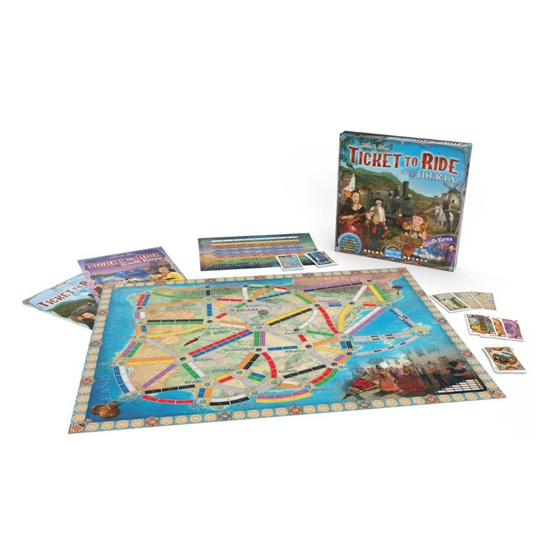 ¡Aventureros Al Tren! Iberia y Corea del Sur | Juegos de Mesa | Gameria