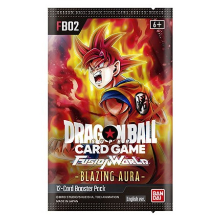 Dbs Fusion World FB02 Blazing Aura Sobre