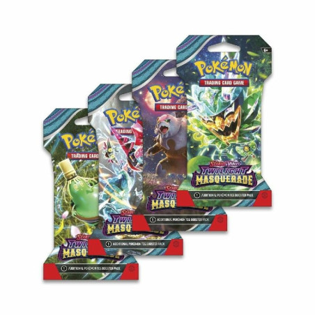 Pokémon Jcc Scarlet & Violet 6 Twilight Masquerade Sobre Emblistado (Inglés)