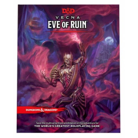 D&D 5a Edición Vecna Eve of Ruin Regular Cover (Inglés)