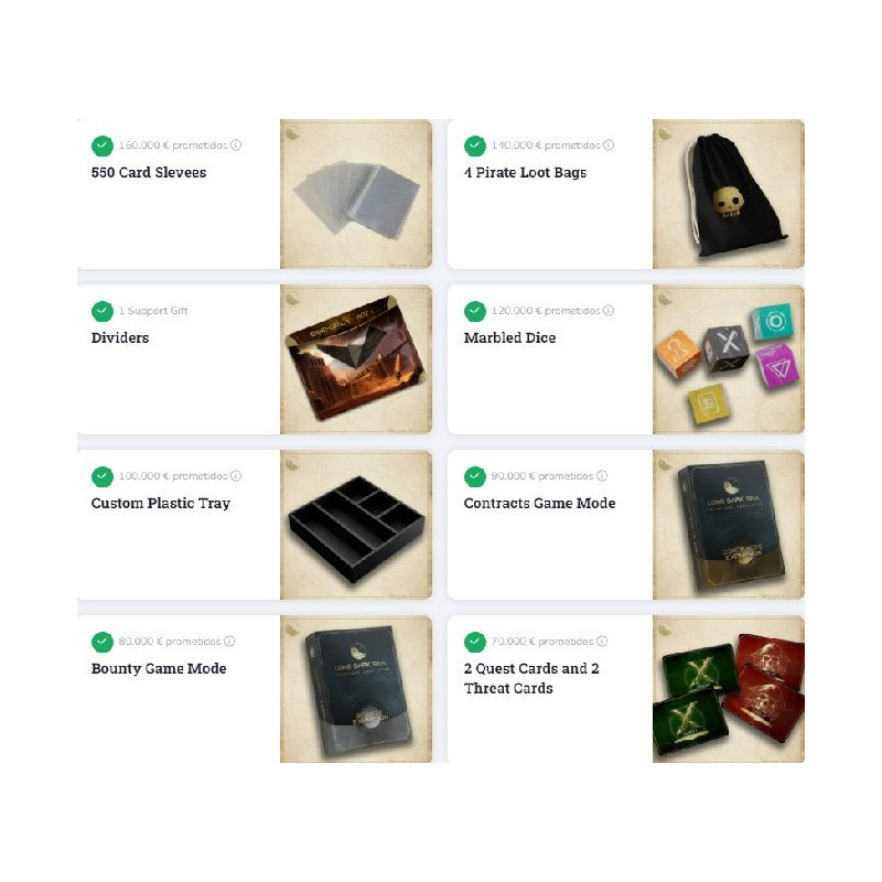 Long Dark Sea Limited Edition Gamefound | Juegos de Mesa | Gameria