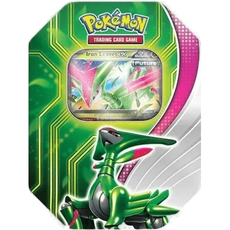 Pokémon Jcc Paradox Clash Iron Leaves Lata (Inglés)