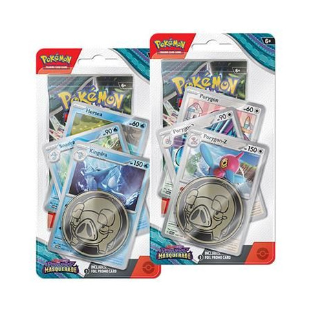 Pokémon Jcc Scarlet & Violet 6 Twilight Masquerade Checklane Blister Premium (Inglés)