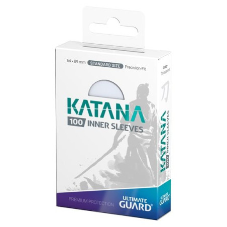 Fundas Ultimate Guard Katana Inner Sleeves 64X89 Mm 100 Unidades