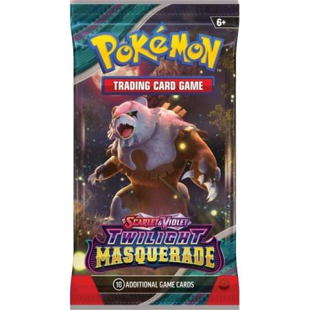 Pokémon Jcc Scarlet & Violet 6 Twilight Masquerade Sobre (Inglés)