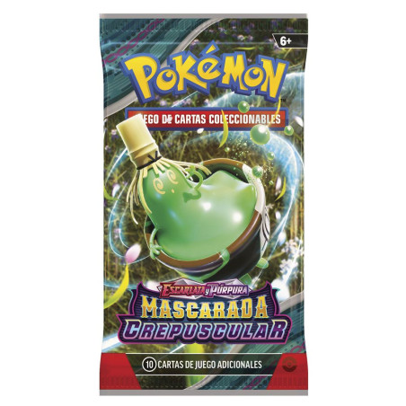 Pokémon Jcc Scarlet & Violet 6 Mascarada Crepuscular Sobre