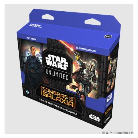 Star Wars Unlimited Sombras de la Galaxia Caja de Inicio