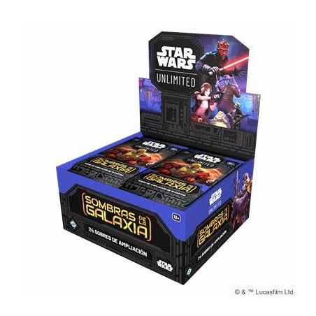 Star Wars Unlimited Sombras de la Galaxia Caja de Sobres