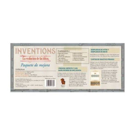 Inventions La Evolución de las ideas Paquete de Mejoras