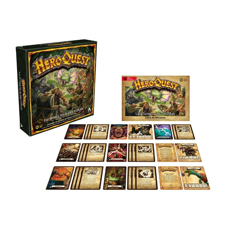 Heroquest Las junglas de Delthark | Juegos de Mesa | Gameria