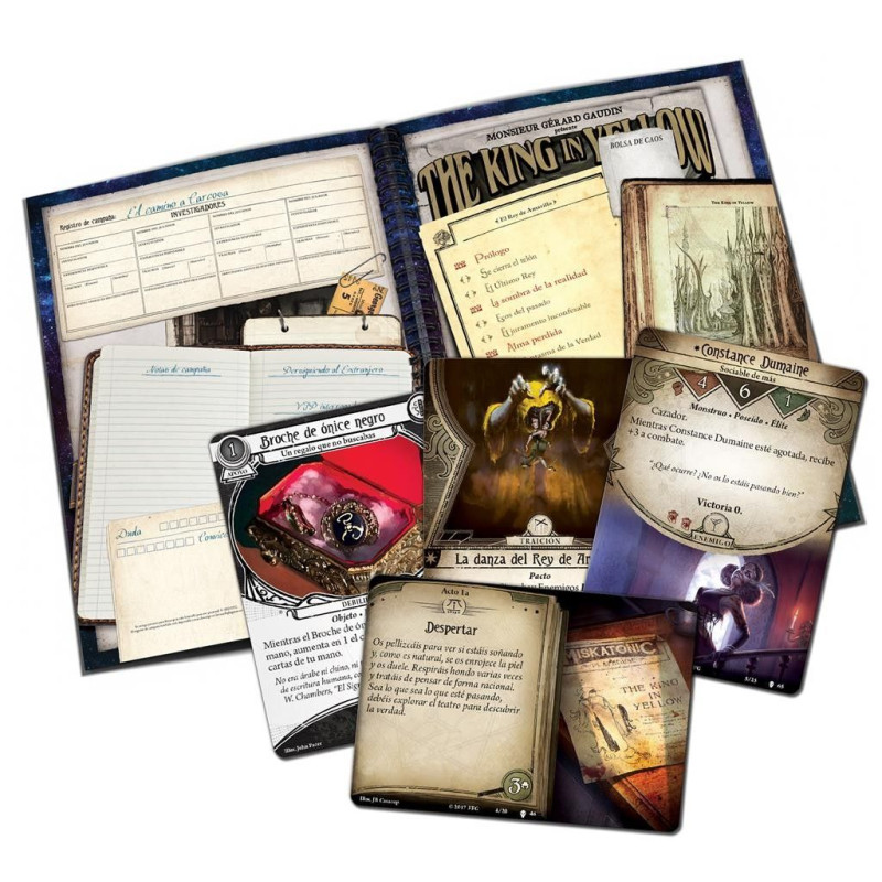 Arkham Horror Lcg El Camino a Carcosa Expansión De Campaña | Juegos de Cartas | Gameria