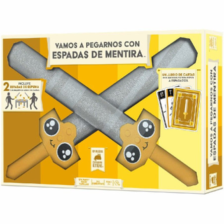 Vamos A Pegarnos Con Espadas De Mentira