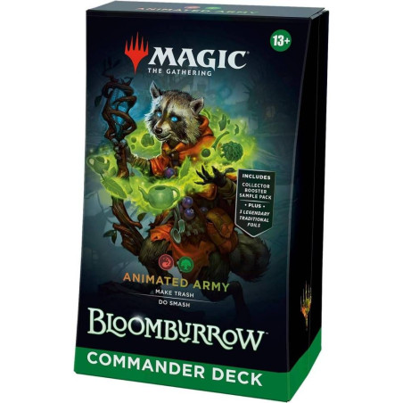 Mtg Commander Bloomburrow Animated Army (Inglés)