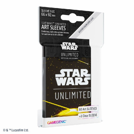 Fundas Star Wars Unlimited Black Yellow