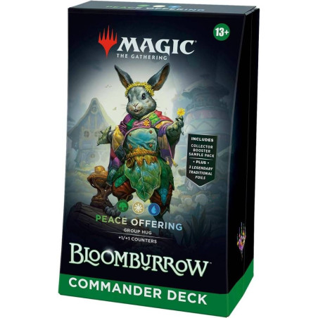 Mtg Commander Bloomburrow Peace Offering (Inglés)