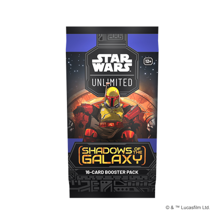 Star Wars Unlimited Shadows of the Galaxy Sobre (Inglés)