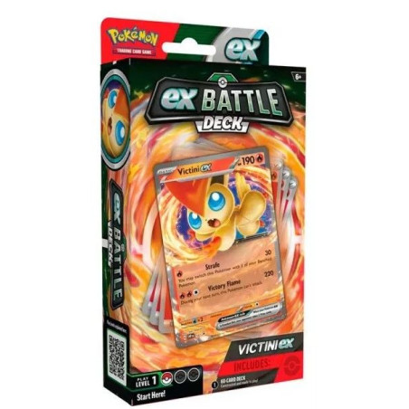 Pokémon Jcc Victini Ex Battle Deck (Inglés)