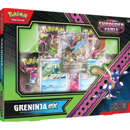 Pokémon Jcc Escarlata y Púrpura Shrouded Fable Special Collection Greninja (Inglés)
