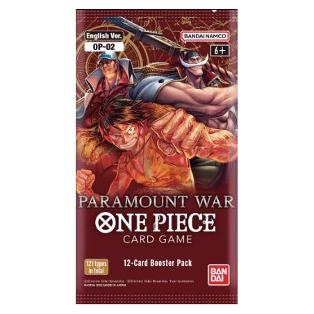 One Piece Card Game Paramount War OP-02 Sobre (Inglés)