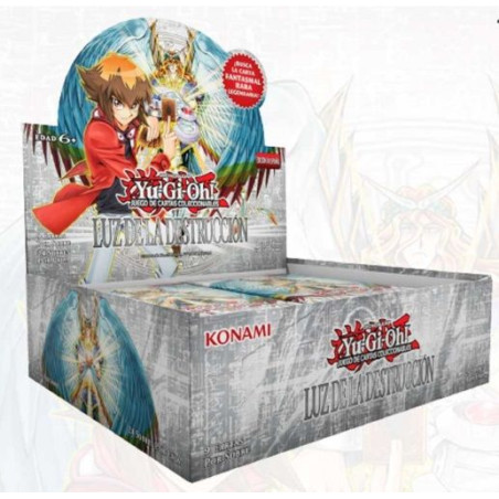 Yugioh Tcg Luz de la Destrucción Caja de Sobres