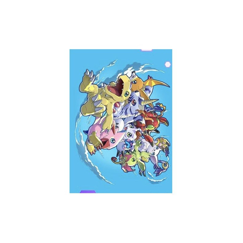 Fundas Digimon Standard Official 2024 Friends of Adventure | Accesorios | Gameria