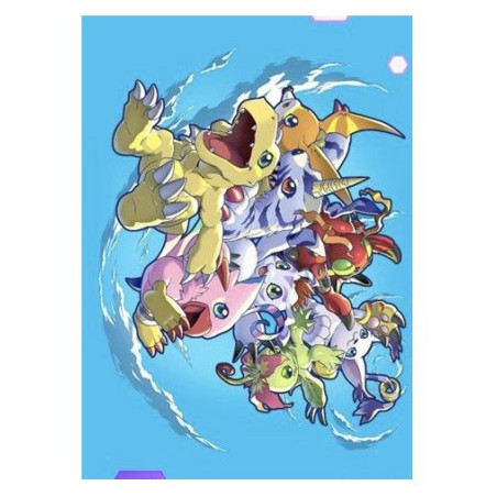 Fundas Digimon Standard Official 2024 Friends of Adventure