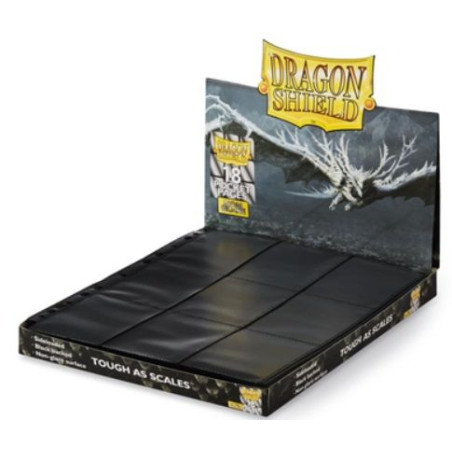 Caja de Hojas Dragon Shield 18 Bolsillos Sideloader NonGlare 50 Unidades