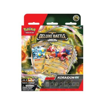 Pokémon Jcc Deluxe Battle Deck Koraidon (Inglés)