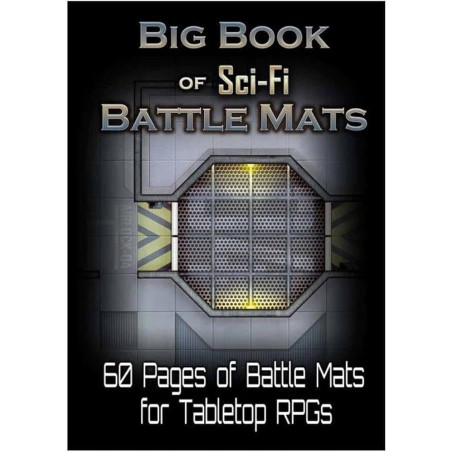 The Big Book of Sci-Fi Battle Mats (Inglés)