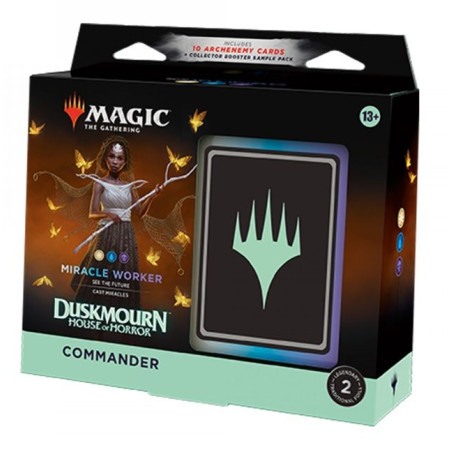 Mtg Commander Duskmourn La Casa de los Horrores Miracle Worker (Inglés)