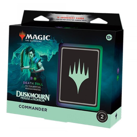 Mtg Commander Duskmourn La Casa de los Horrores Death Toll (Inglés)