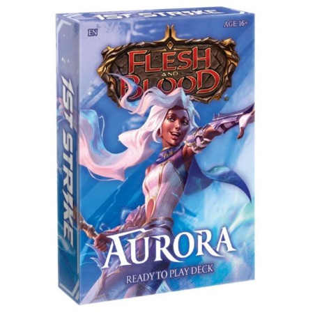 Flesh And Blood Tcg 1st Strike Aurora (Inglés)