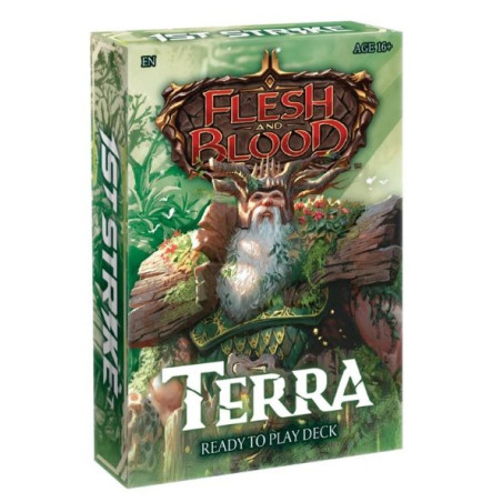 Flesh And Blood Tcg 1st Strike Terra (Inglés)