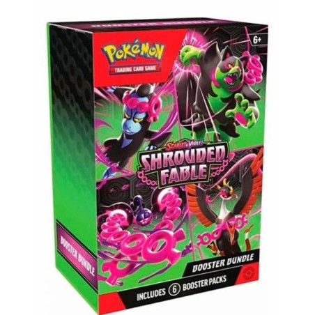Pokémon Jcc Scarlet & Violet 6.5 Shrouded Fable Bundle (Inglés)