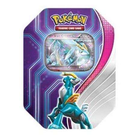 Pokémon Jcc Paradox Destinies Ex Tin Iron Crown ex (Inglés)