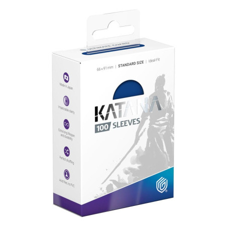 Fundas Ultimate Guard Katana Standard Size 100 Unidades Blue Bird