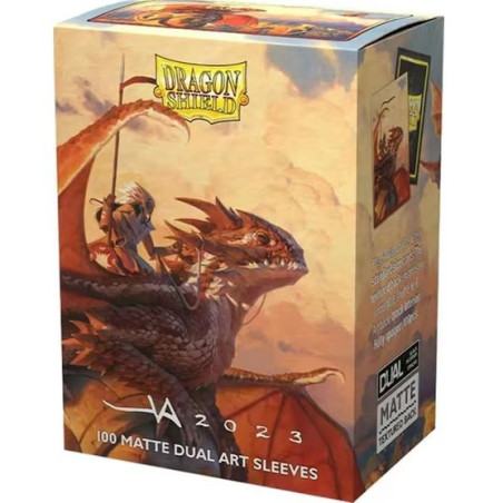 Fundas Dragon Shield Dual Art The Adameer 100 Unidades