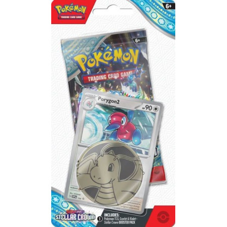 Pokemon Jcc Scarlet & Violet Stellar Crown Checklane Blister Porygon 2 (Inglés)