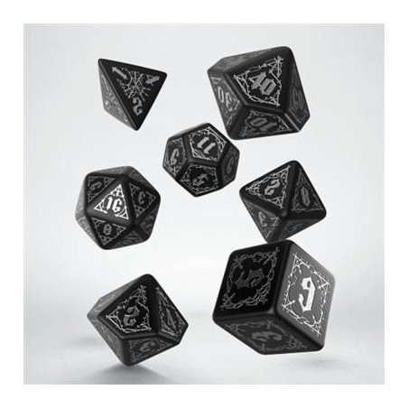 Dados Bloodsucker Black & Silver