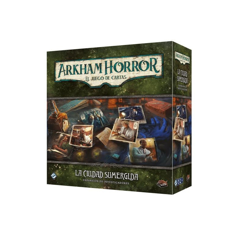 Arkham Horror LCG La ciudad sumergida Expansión de Investigadores | Juegos de Cartas | Gameria