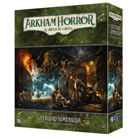 Arkham Horror LCG La ciudad sumergida Expansión De Campaña