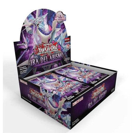 Yugioh Tcg Ira del Abismo Caja de Sobres