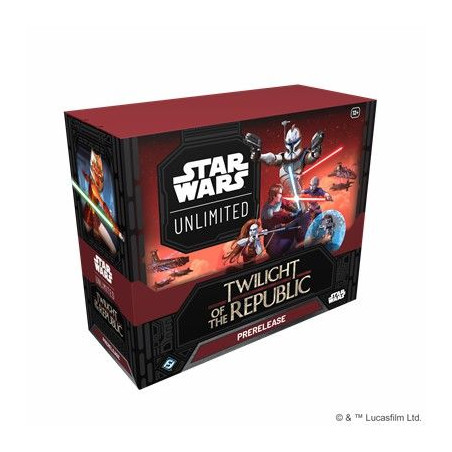 Star Wars Unlimited Twilight of the Republic Caja de Presentación (Inglés)