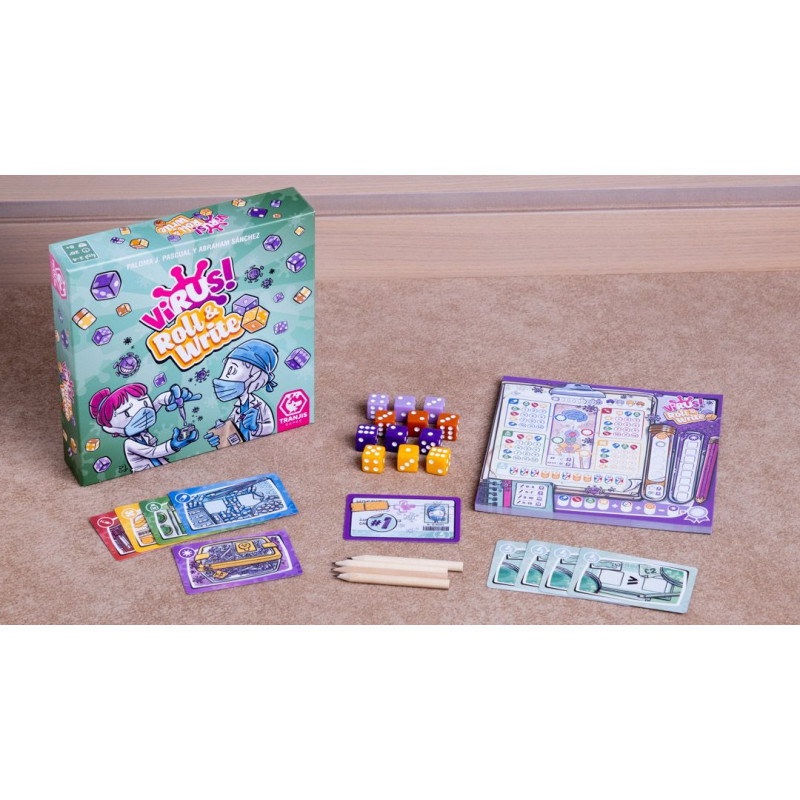 Virus! Roll & Write | Juegos de Mesa | Gameria