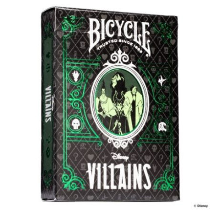 Baraja Naipes Bicycle Disney Villanos