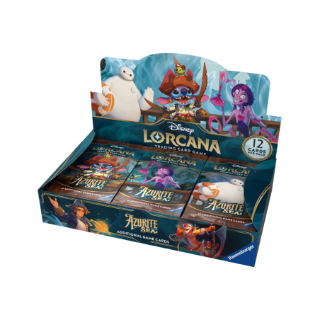 Lorcana Azurite Sea Caja (Inglés)