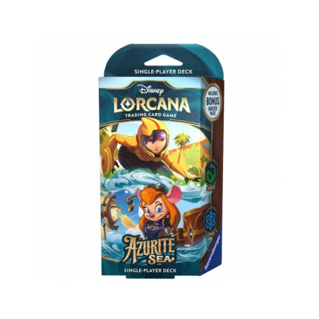 Lorcana Azurite Sea Starter Deck Emerald/Sapphire (Inglés)