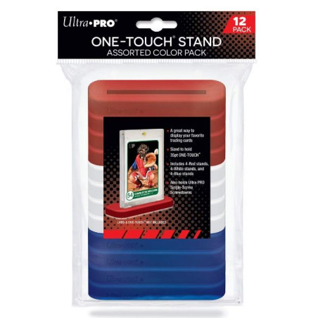 Toploader Ultra Pro One Touch Stand 35pt Assorted Color Pack 12 Unidades
